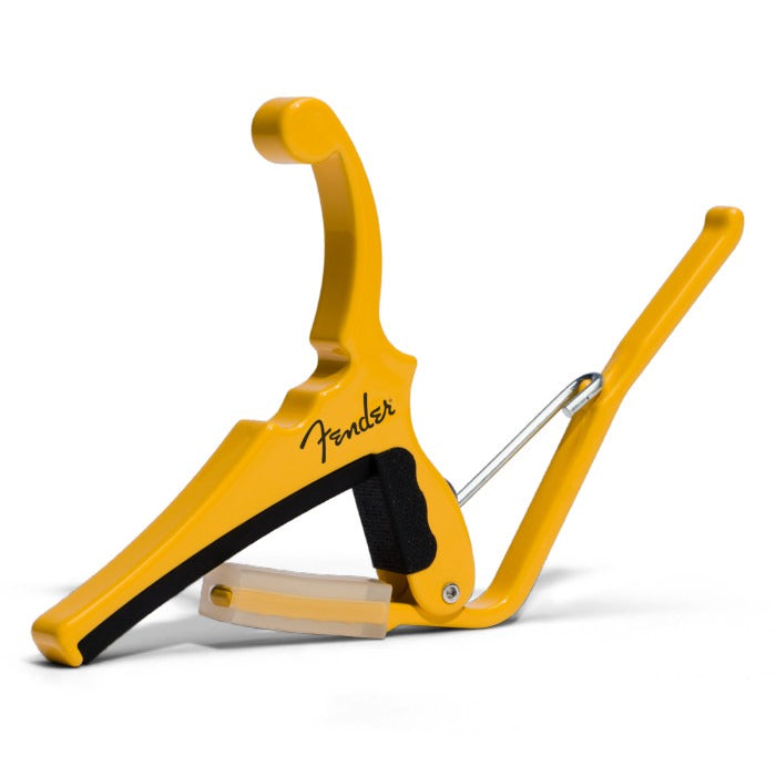 Kyser - KYKFENDERB - Fender® X Kyser® Quick-Change® Electric Guitar Capo, Butterscotch Blonde