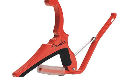 Kyser - KYKFENDERFR - Fender® X Kyser® Quick-Change, Fiesta Red