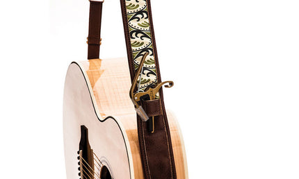 Kyser - KYKS1A - Guitar Strap - Spring K Brown