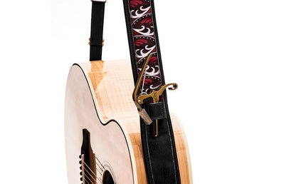 Kyser - KYKS1B - Guitar Strap - Autumn K Black