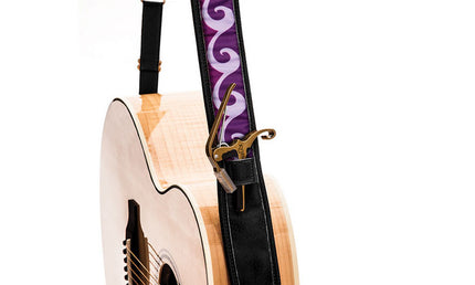 Kyser - KYKS3C - Guitar Strap - Sea Wave Black