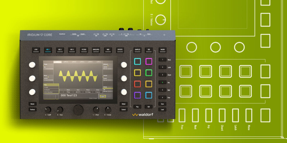 Waldorf – IRIDIUM-CORE – Desktop Synthesizer