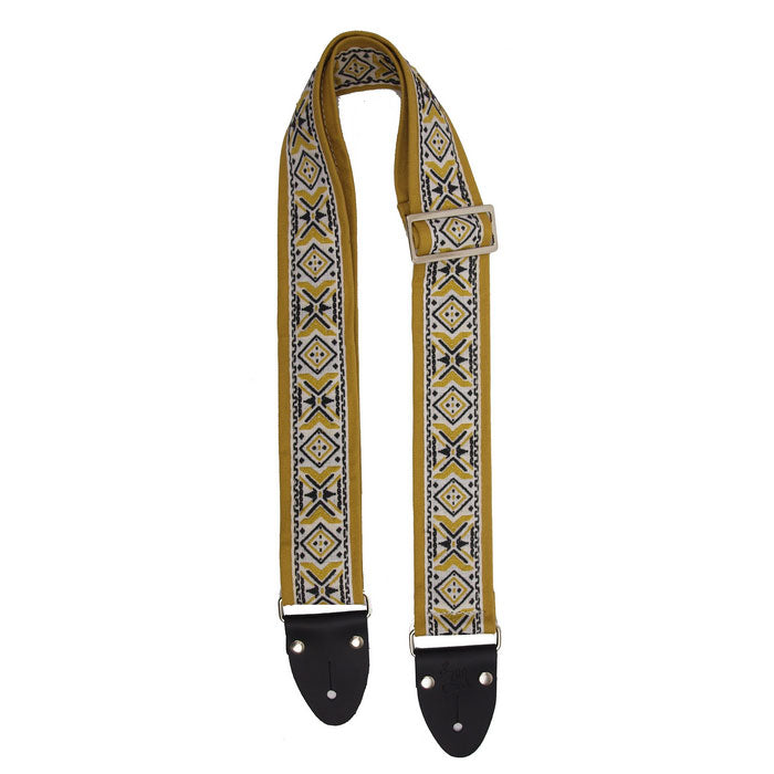 Lm-Products - LMFF55GO - Festival folk gold organic cotton jaquard