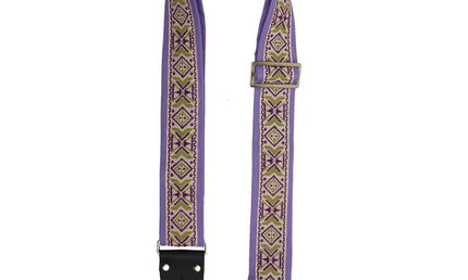 Lm-Products - LMFF55L - Festival folk lilac organic cotton jaquard