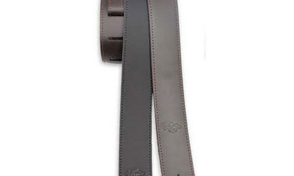 Lm-Products - LMLS202BK - Classic leather black 2 inch genuine cowhide w/detail