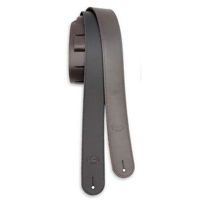 Lm-Products - LMLS202BK - Classic leather black 2 inch genuine cowhide w/detail