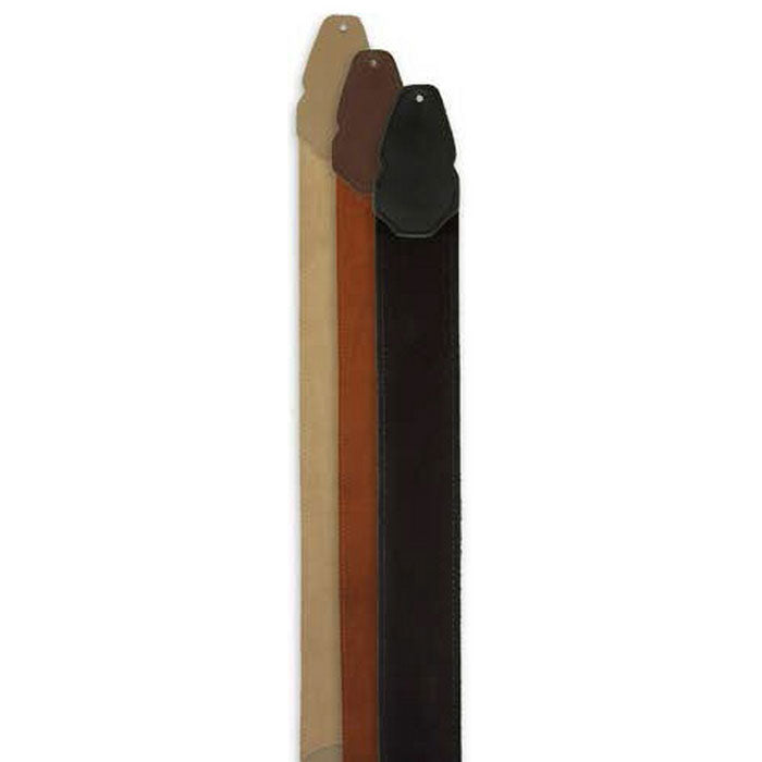 Lm-Products - LMLS206BR - Classic leather brown 2 inch 4 pc suede center
