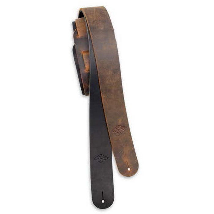 Lm-Products - LMLS301RBK - Classic leather black 3 inch cowhide rustic