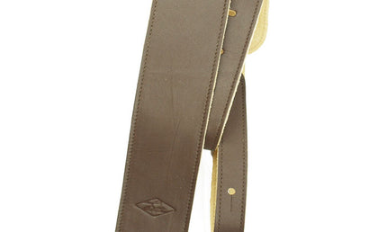 Lm-Products - LMLS304GBR - Classic leather brown 3 inch garment w/ suede