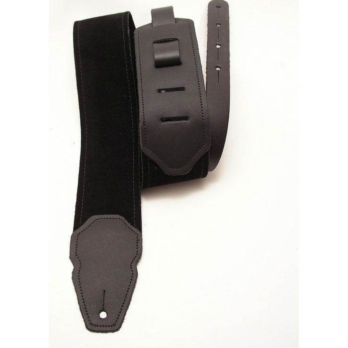 Lm-Products - LMLS306BK - Classic leather black 3 inch 4 pc suede center