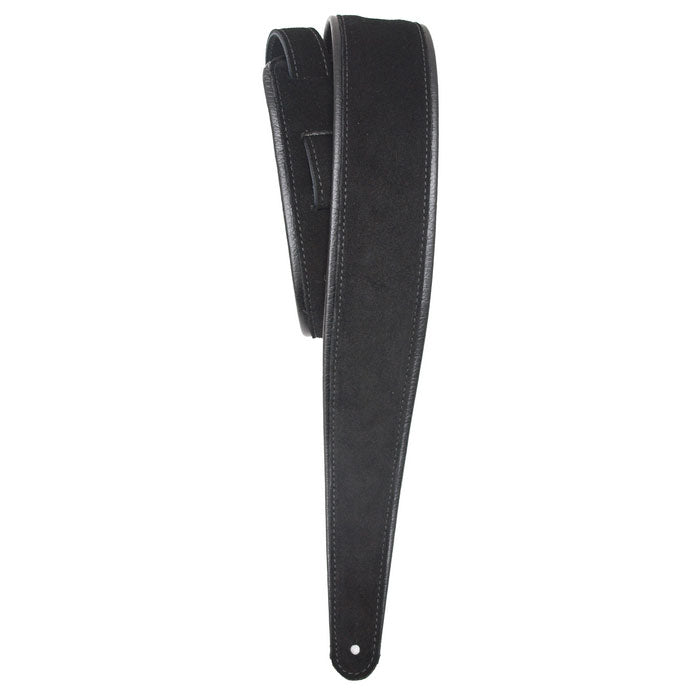 Lm-Products - LMPM8BK - Black soft suede, rolled edge