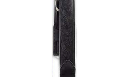 Lm-Products - LMWE22BB - Black 2" embossed rolled garment