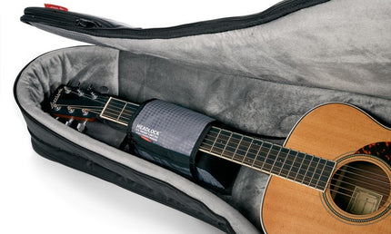 mono - Classic Dual Acoustic/Electric Guitar Case, Black