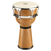Meinl DJW3ZFA-M – Wood djembe – 12 inch – Zebra Finish Ash