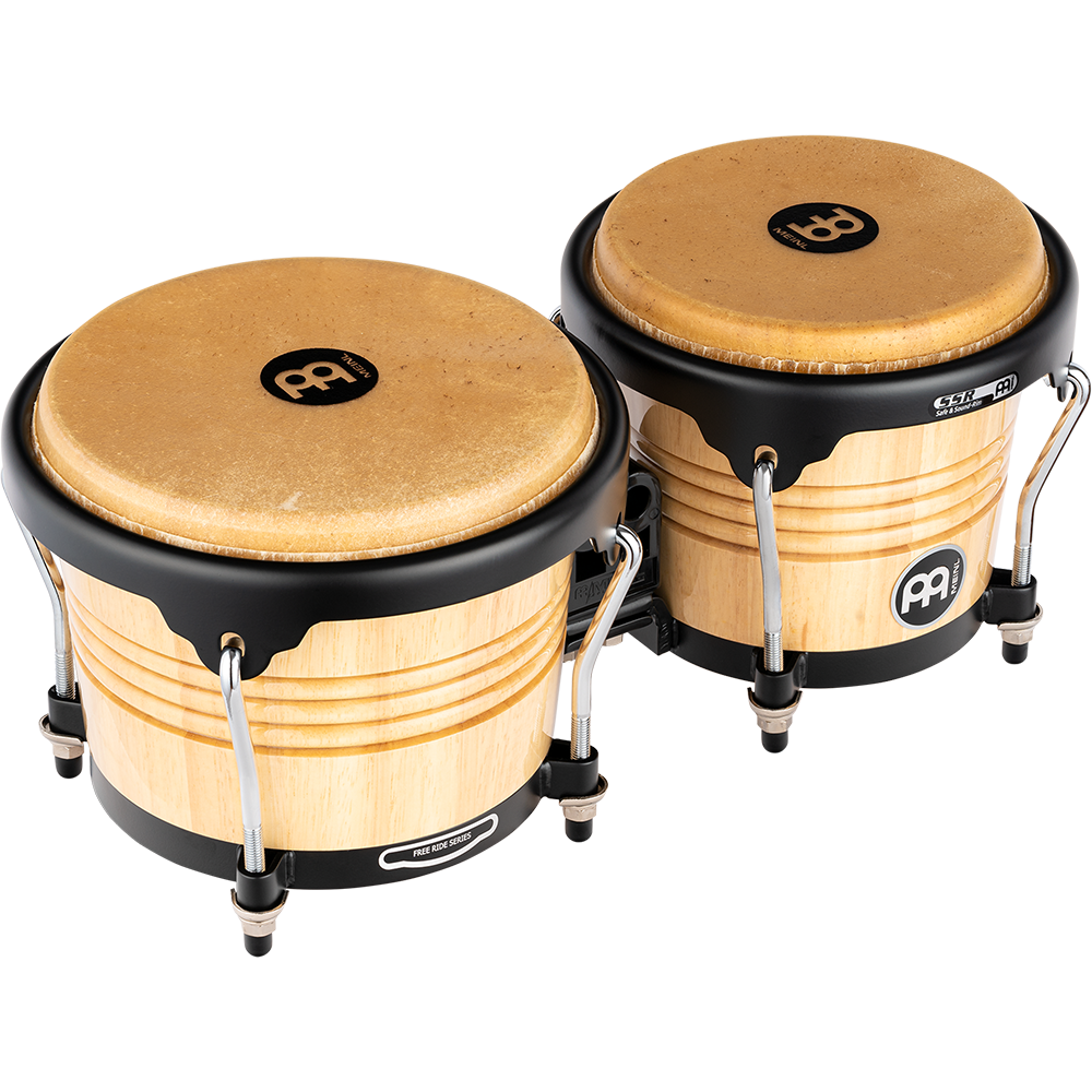 Meinl FWB190NT – Free Ride wood bongo – 6 3/4 en 8 inch – Natural