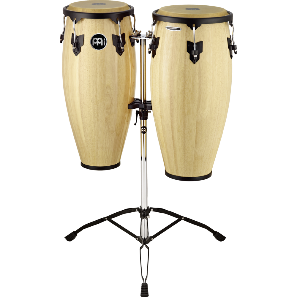 Meinl HC888NT – Headliner Series congaset – 10 en 11 inch – Natural – met dubbele standaard