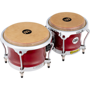 Meinl FWB400CR – Free Ride wood bongo – 7 en 8 1/2 inch – Cherry Red