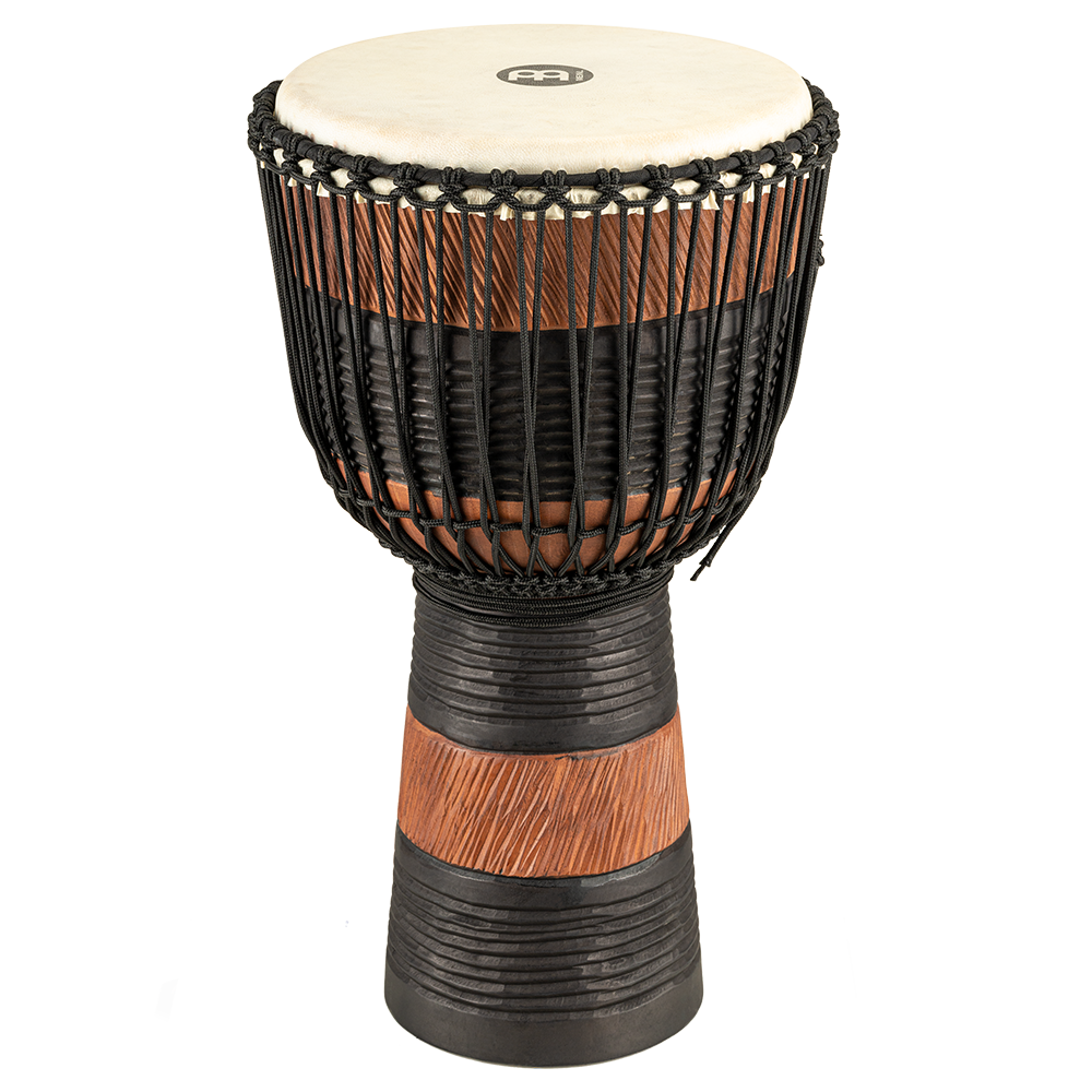 Meinl ADJ3-XL+BAG – Earth Rhythm houten djembe met tas – 13 inch