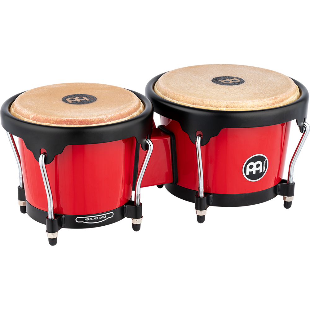 Meinl HB50R – Journey Series ABS-bongo – 6 1/2 en 7 1/2 inch – Red