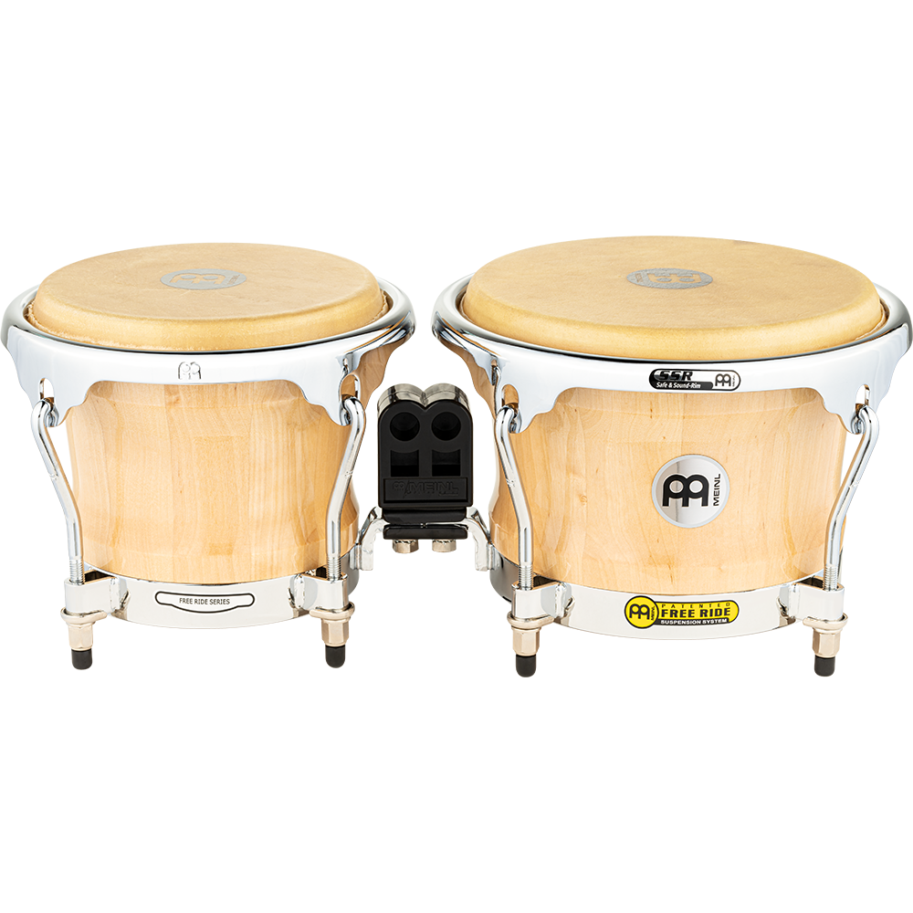 Meinl BWB400 – Wood bongo – 7 en 8 1/2 inch – Natural