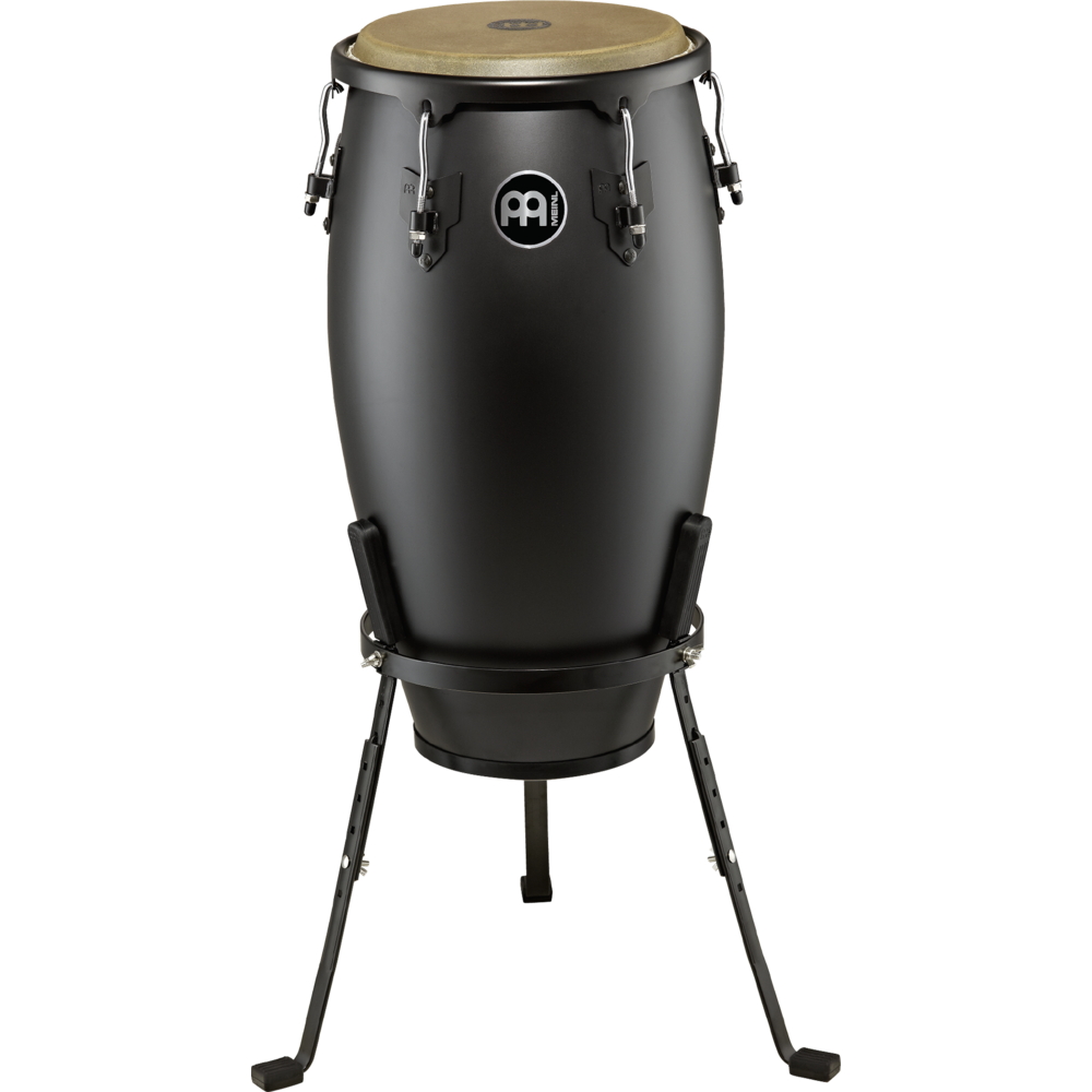 Meinl HC12PBK-M – Headliner Series conga – 12 inch – Piano Black – met basketstand