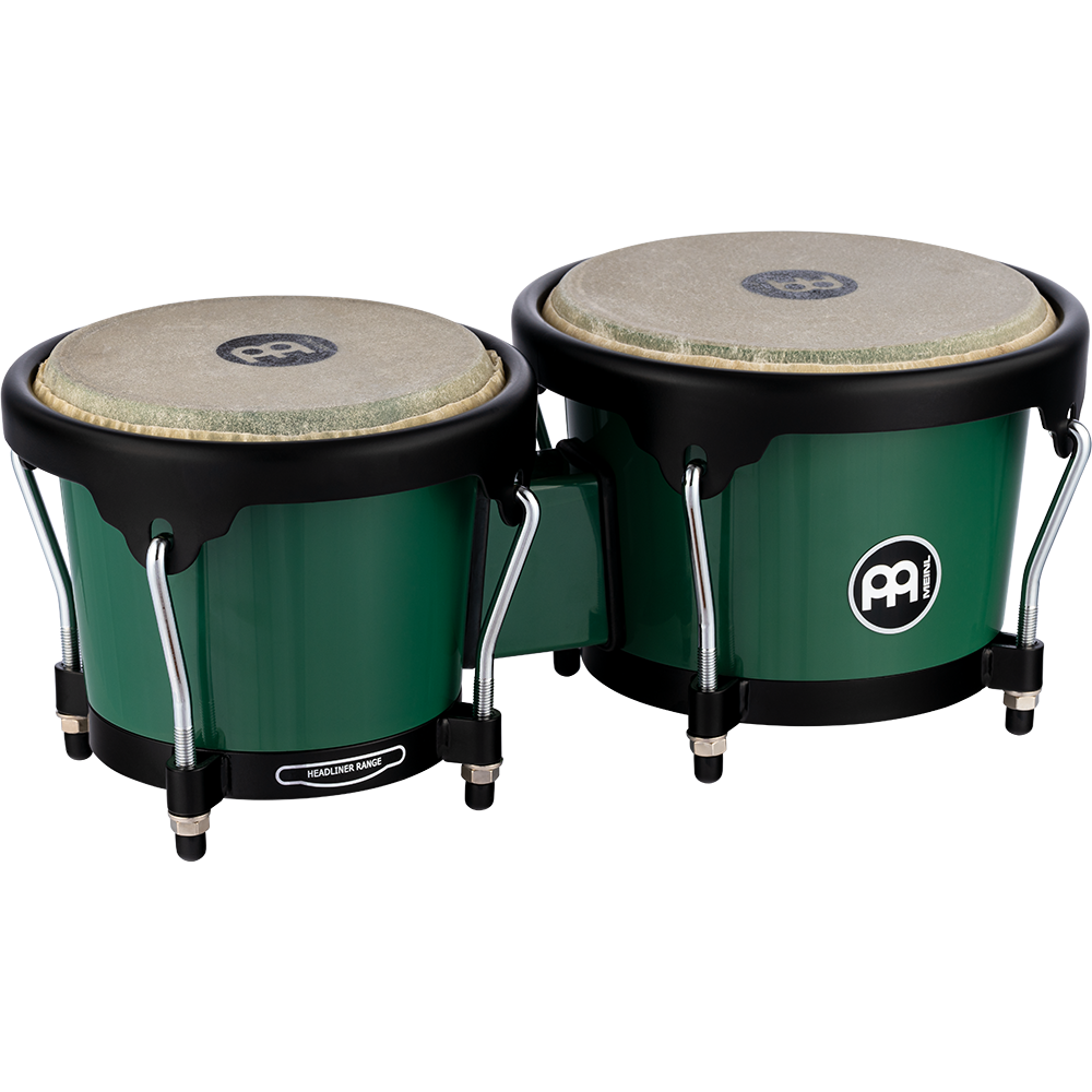 Meinl HB50FG – Journey Series ABS-bongo – 6 1/2 en 7 1/2 inch – Forest Green
