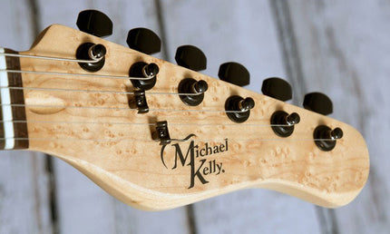 Michael-Kelly - MK50CBLPRT - Custom Collection 50 Burl Ultra, Blue Burl