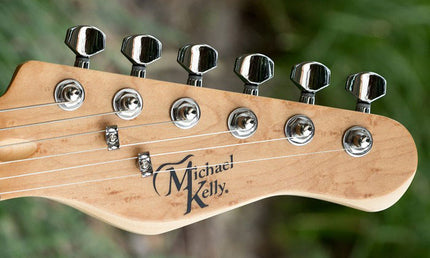 Michael-Kelly - MK55CSEPRO - 1955 Custom Collection Striped Ebony