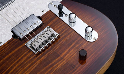 Michael-Kelly - MK55HTEPRO - Hybrid 55 Tiger's Eye Burst