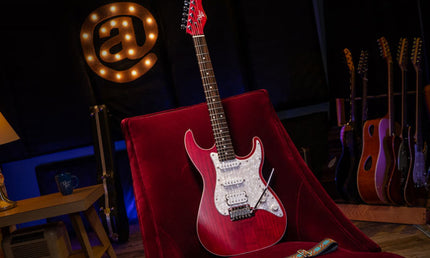 Michael-Kelly - MK63OTRERB - Trans Red, Open pore finish
