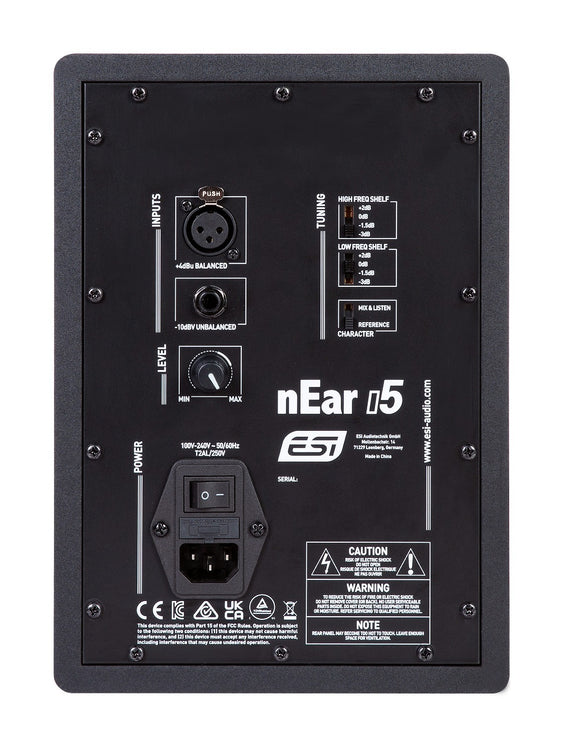 ESI Audio - ESINEARI5 - 2-way 5" Dsp Powered Monitorspeaker