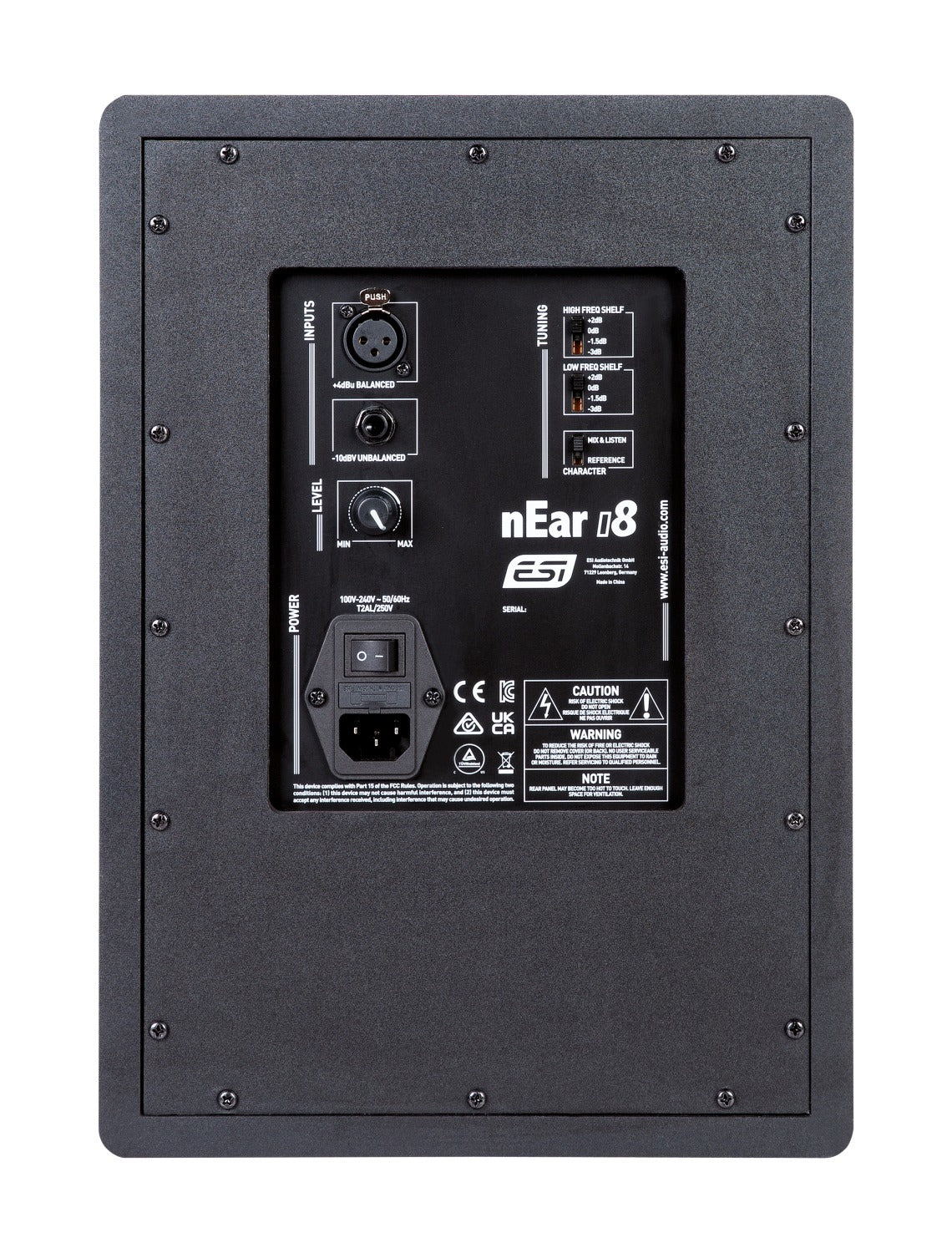 ESI Audio - ESINEARI8 - 2-way 8" Dsp Powered Monitor Speaker