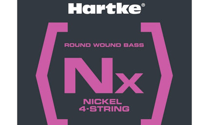 Hartke - LRHSBNX445 - Nickel Light 4-String (45, 65, 85, 105) Premium Usa Bass Strings