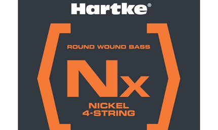 Hartke - LRHSBNX450 - Nickel Medium 4-String (50, 75, 95, 110) Premium Usa Bass Strings