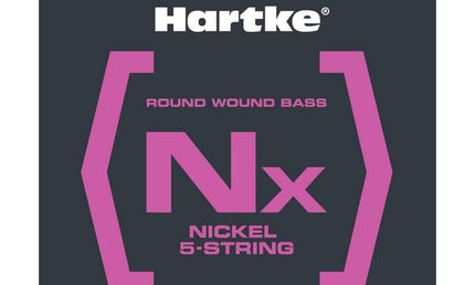 Hartke - Lrhsbnx545 - Nickel Light 5-String (45, 65, 85, 105, 125) Premium Usa Bass Strings