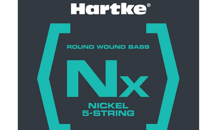 Hartke - Lrhsbnx540 - Nickel Extra Light 5-String (40, 60, 80, 100, 120) Premium Usa Bass Strings