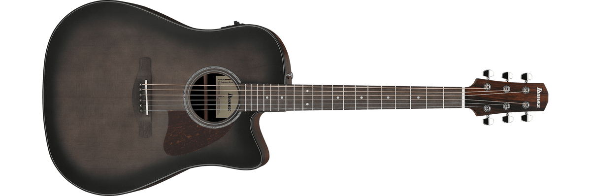 Ibanez AAD70CE – Akoestische gitaar – Transparent Charcoal Burst Low Gloss