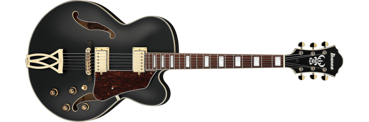 Ibanez AF75GBKF – Elektrische gitaar – Black Flat