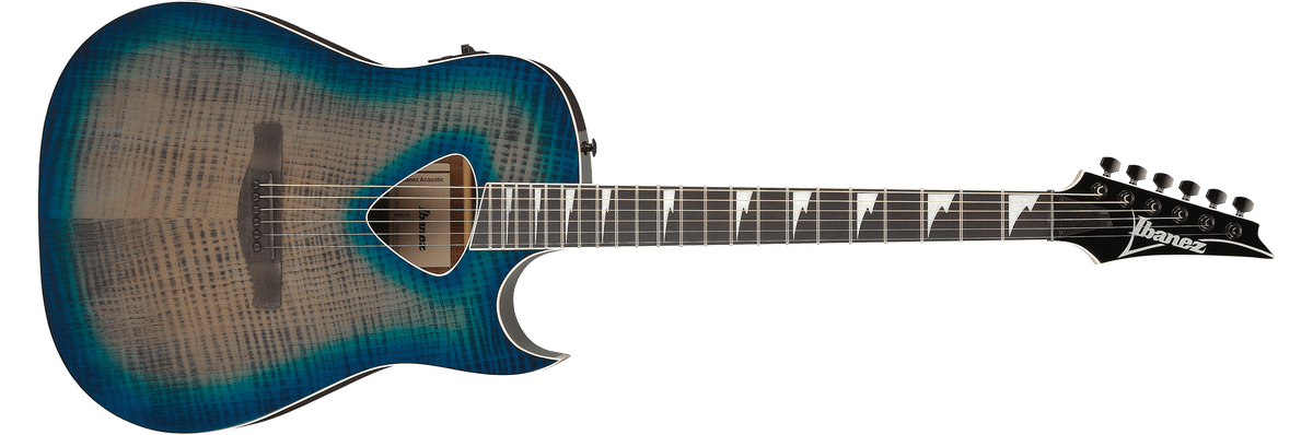 Ibanez ALT50FABDB – Elektro-akoestische gitaar – Blue Doom Burst High Gloss