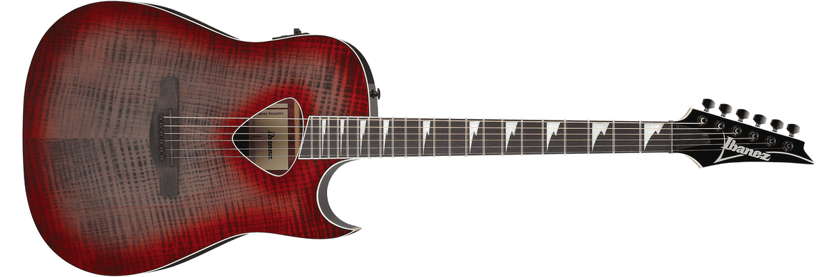 Ibanez ALT50FARDB – Elektro-akoestische gitaar – Red Doom Burst High Gloss