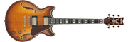 Ibanez AM153FM – Semi-hollow elektrische gitaar – Antique Teal Burst