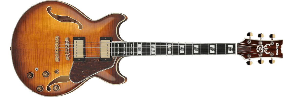 Ibanez AM153FM – Semi-hollow elektrische gitaar – Antique Teal Burst