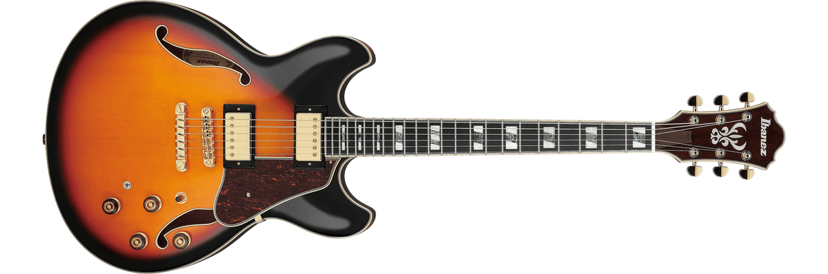 Ibanez Artstar AS113-BS – Semi-hollow elektrische gitaar – Brown Sunburst