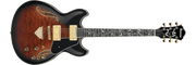 Ibanez AS93QMSPDBS – Elektrische gitaar – Dark Brown Sunburst