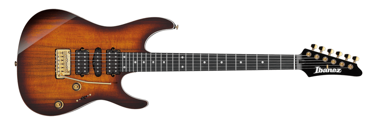 Ibanez AZ47P2KDEB – 7-snarige elektrische gitaar – Dragon Eye Burst