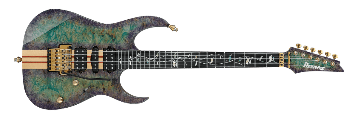 Ibanez IV2RG – Elektrische gitaar – Natural Burl Maple