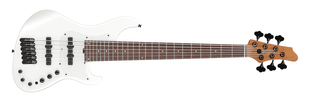 Ibanez MDM1006PW – 6-snarige elektrische basgitaar – Pearl White
