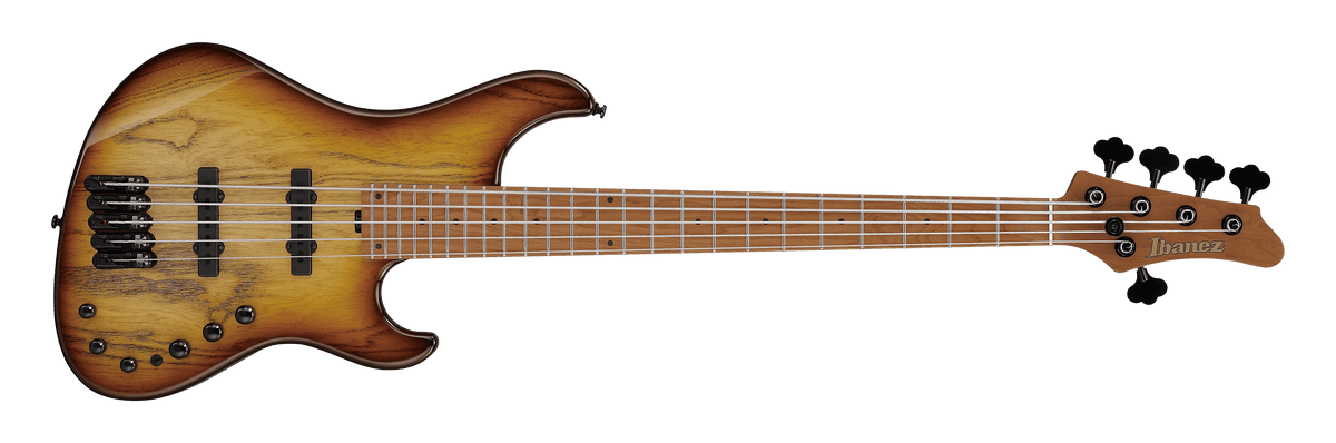 Ibanez MDM1305NAB – 5-snarige elektrische basgitaar – Natural Amber Burst