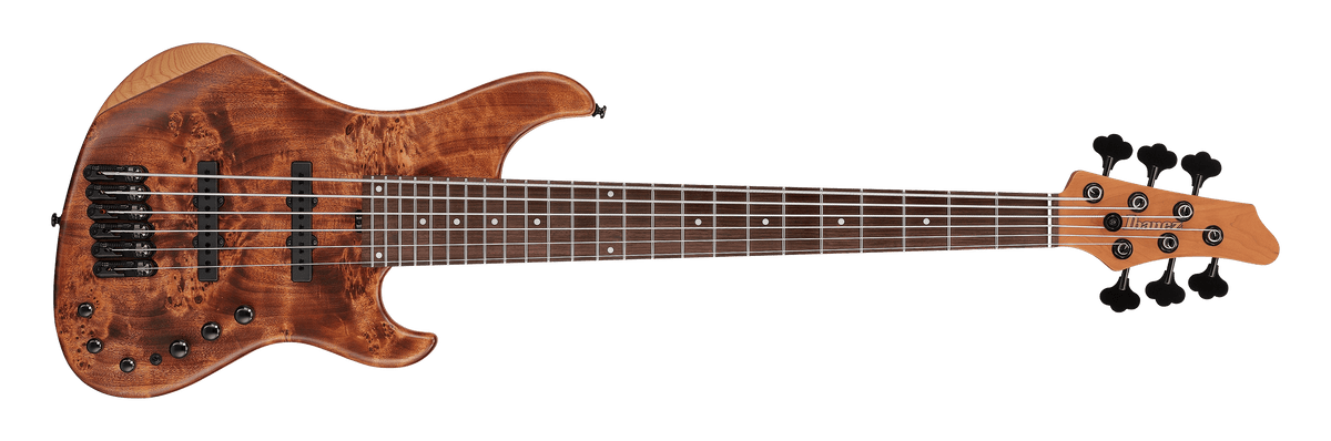 Ibanez MDM1606NML – 6-snarige elektrische basgitaar – Natural Mocha Low Gloss