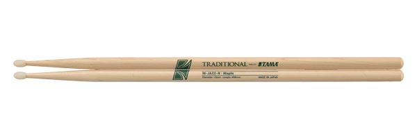 TAMA Traditional Series M-JAZZ-N – Drumstokken esdoorn 13 mm, nylontip